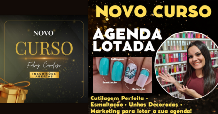 Curso de Pedicure e Manicure (Iniciante) - Faby Cardoso